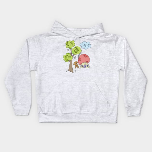 Waldzauber Kids Hoodie by Blumchen